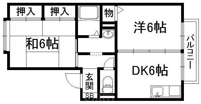 ＣＡＳＡ竹風館 間取り