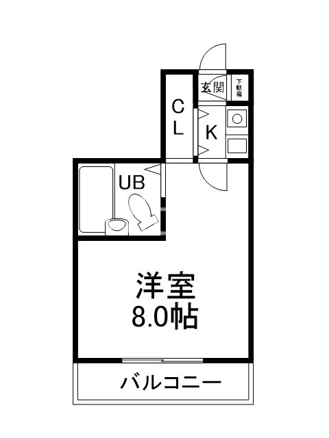 ヴィラエトワール西院 間取り
