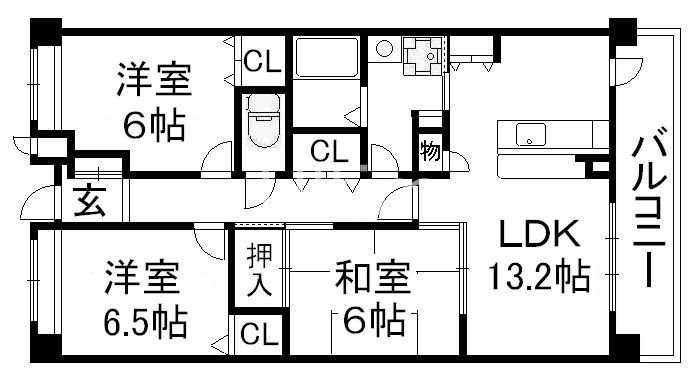 グランK’ｓ-ジオ 間取り