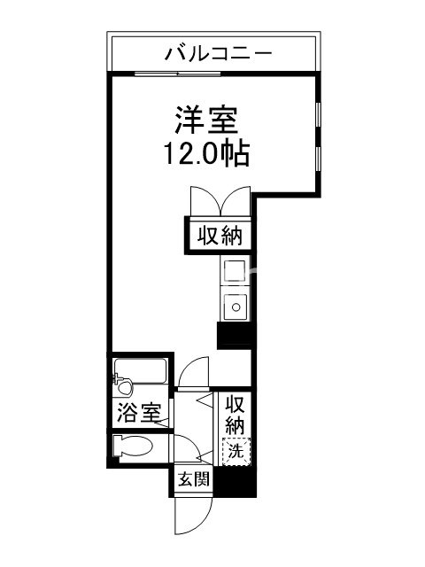 エリーフラッツ西ノ京 間取り