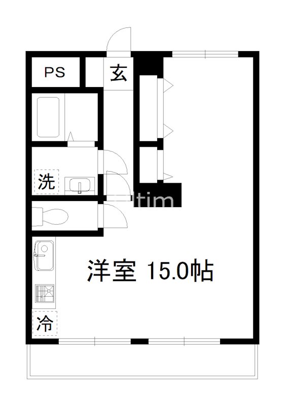 岸野コーポ 間取り