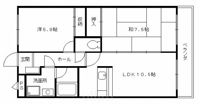 グレースナカミヤ 間取り