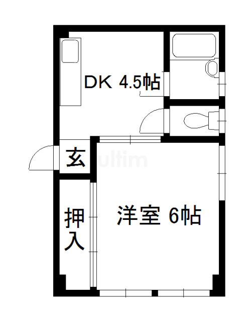 冨士ハイツ 間取り