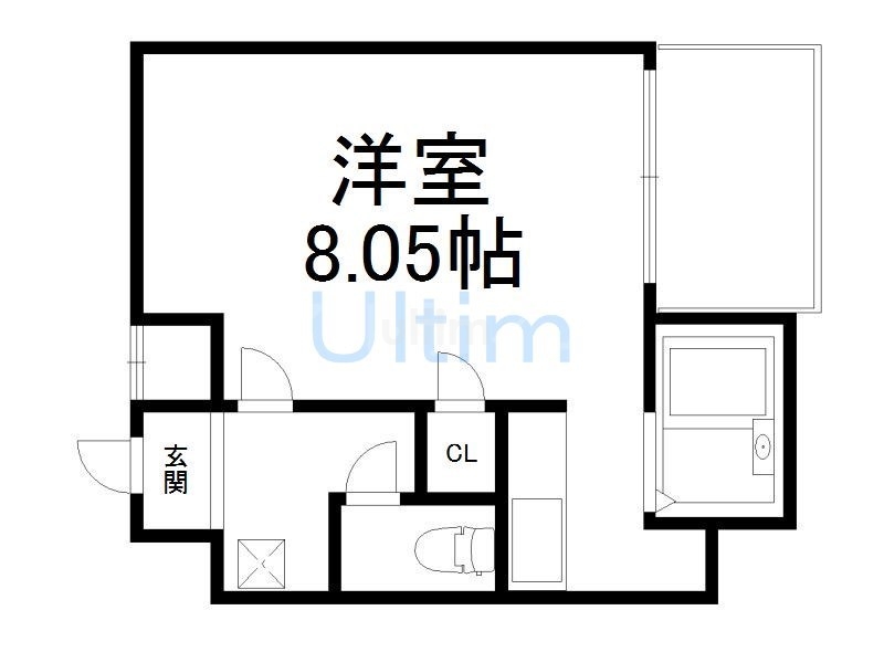 メディナ西大路２ 間取り