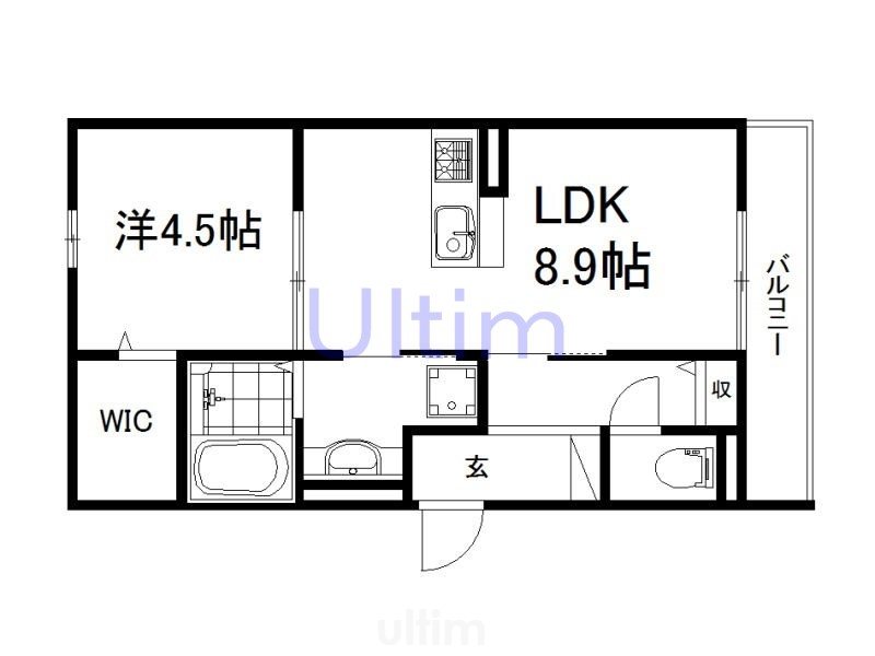 セジュール石田森南 間取り