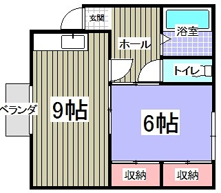 コーポAM桔梗野 間取り