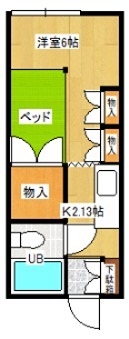 ぐれーすハイツ 間取り