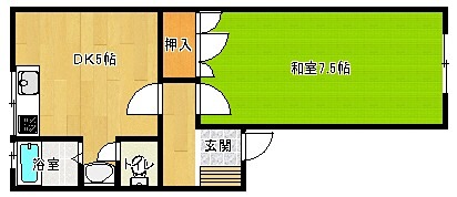 松ケ丘ハイツ 間取り