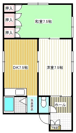 松ケ丘ハイツ 間取り