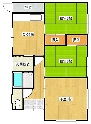 ワタナベ住宅 間取り