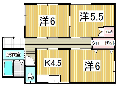 小笠原住宅　２号室 間取り