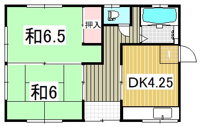 小笠原住宅　１号室 間取り