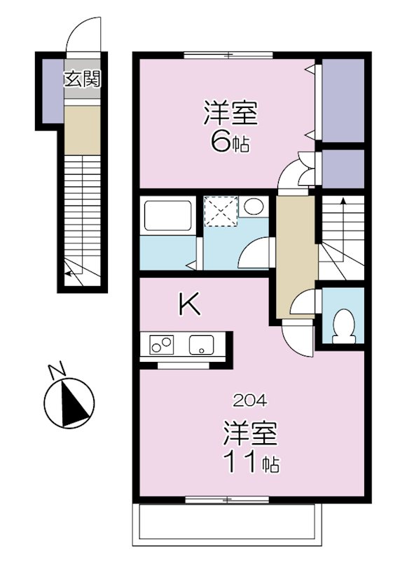 アネックス高井戸 間取り