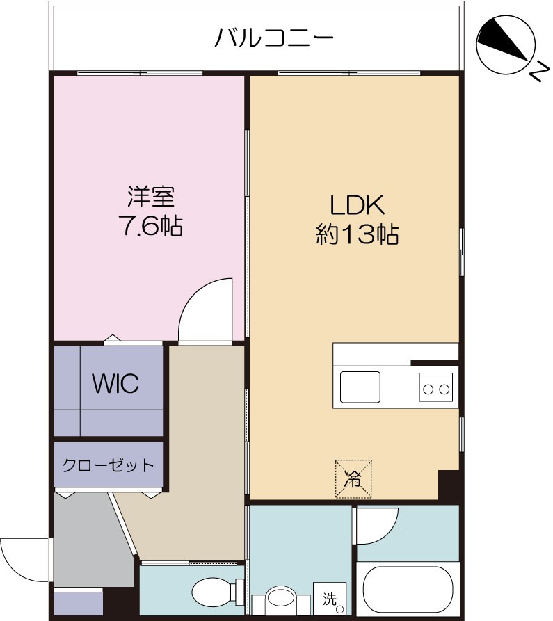 メゾンドクレール 間取り