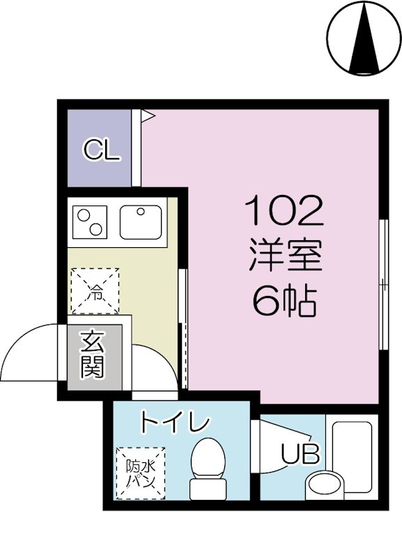 グランシャレー梅島Ⅲ 間取り