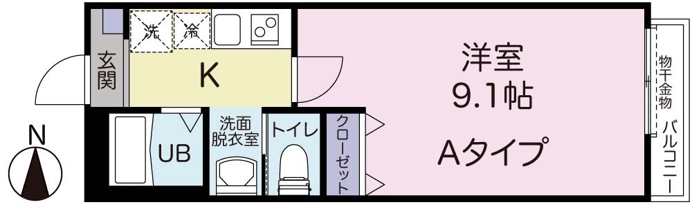 キャメル足立入谷 間取り