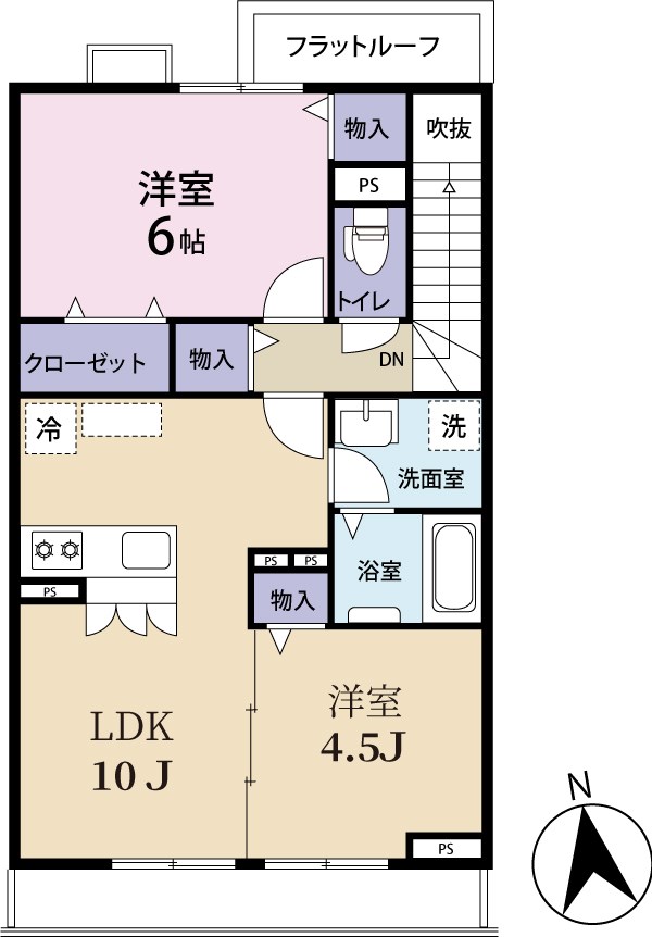 エトワールおおたか 間取り