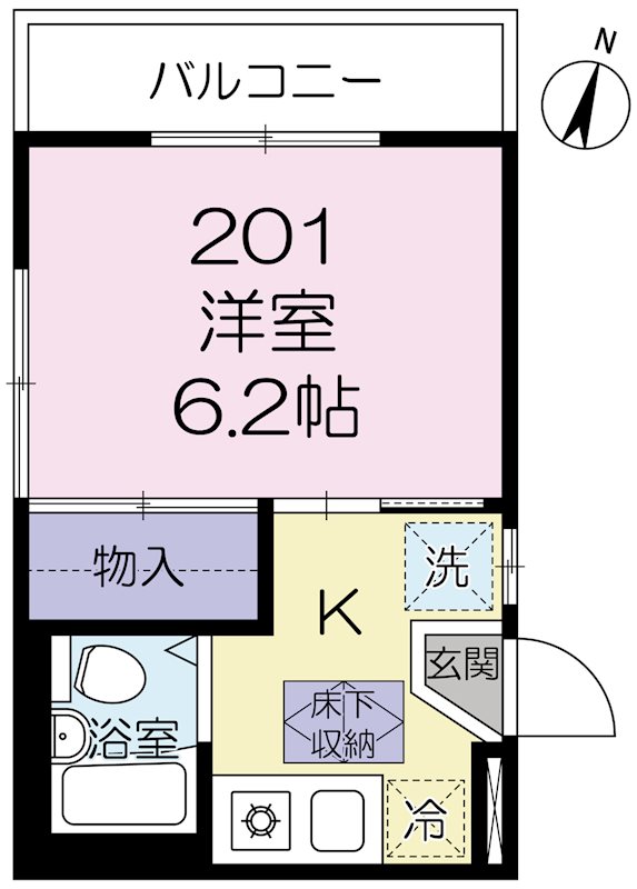 Ｋ1ハウス 間取り