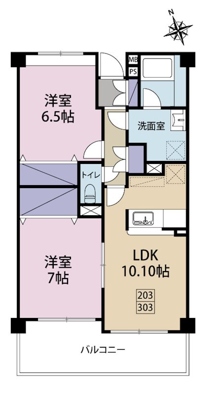 エマーレ新川崎 間取り