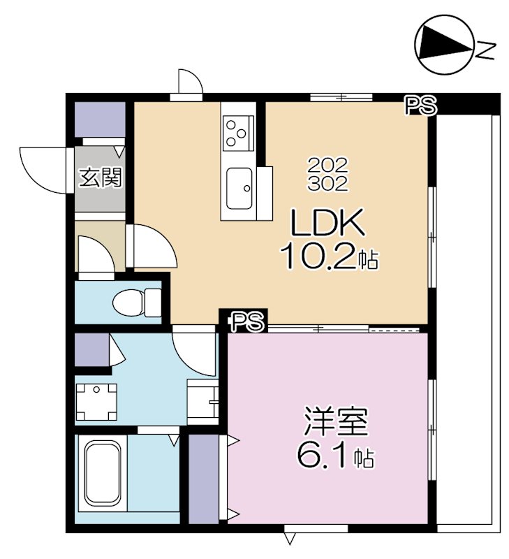 ゆりの木テラス経堂 間取り