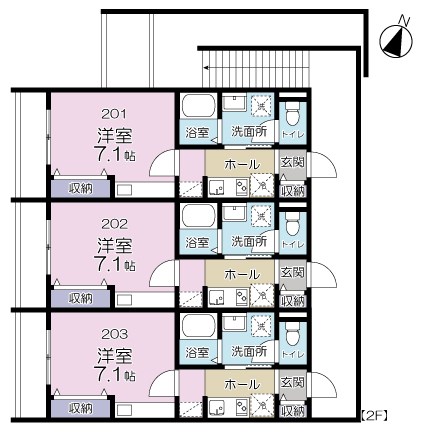 ウィザースメゾン淵野辺 間取り