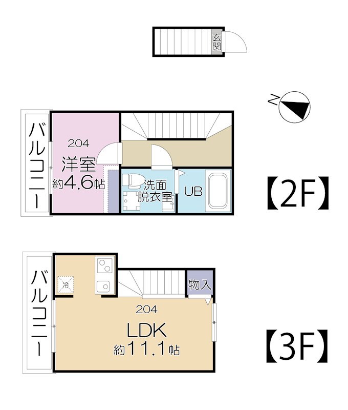 AMATERRACE千川 間取り