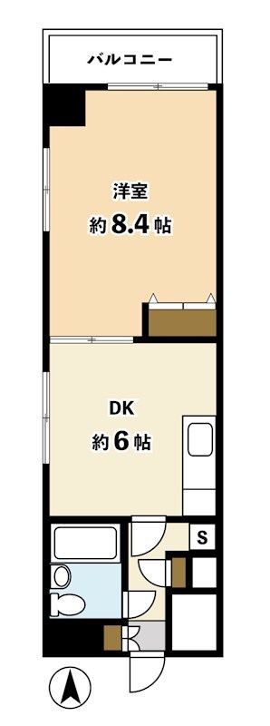 平間ロイヤルマンション 間取り