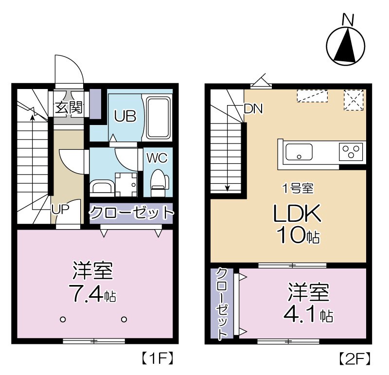 Grand Reve B棟 間取り