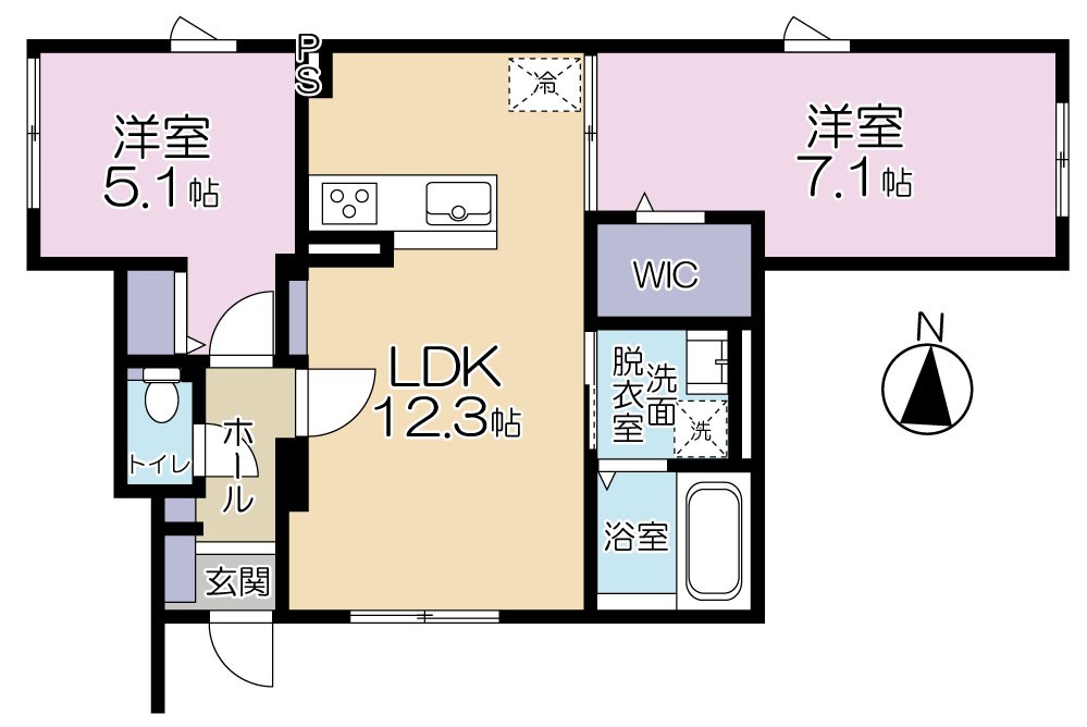 （仮称）葛飾区東四つ木1丁目PJ 間取り