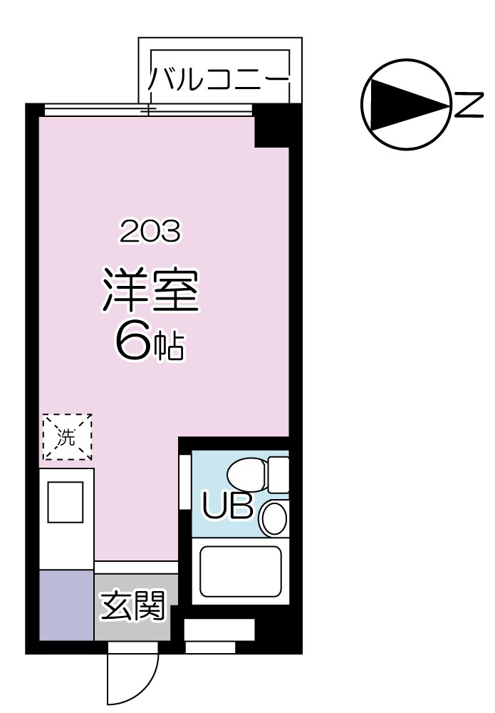 滝野川ハイツ 間取り