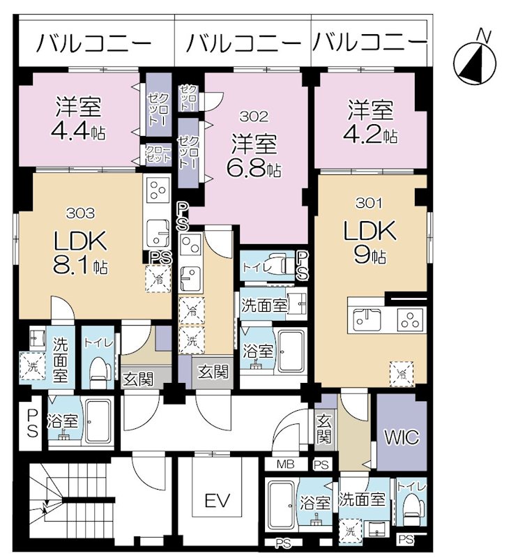 MAISON FUTABA 間取り