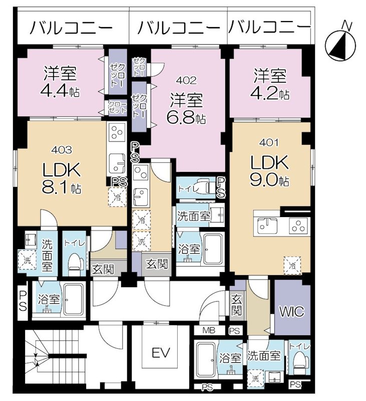 MAISON FUTABA 間取り