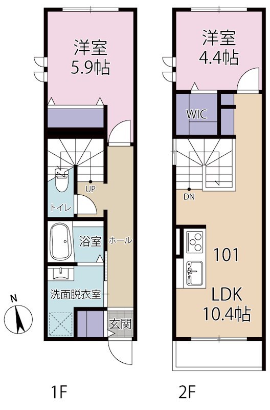 （仮称）目黒区碑文谷5丁目PJ 間取り