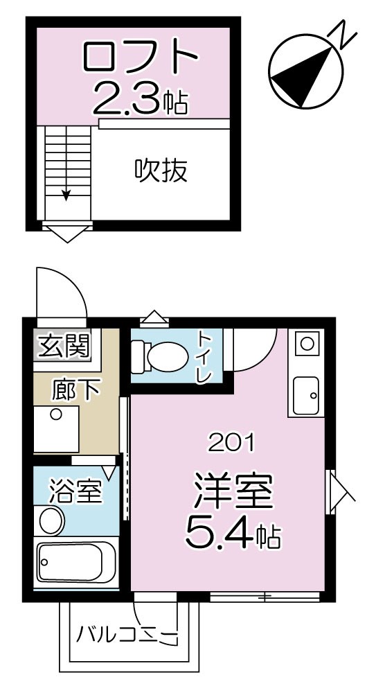 イーストハイム 間取り