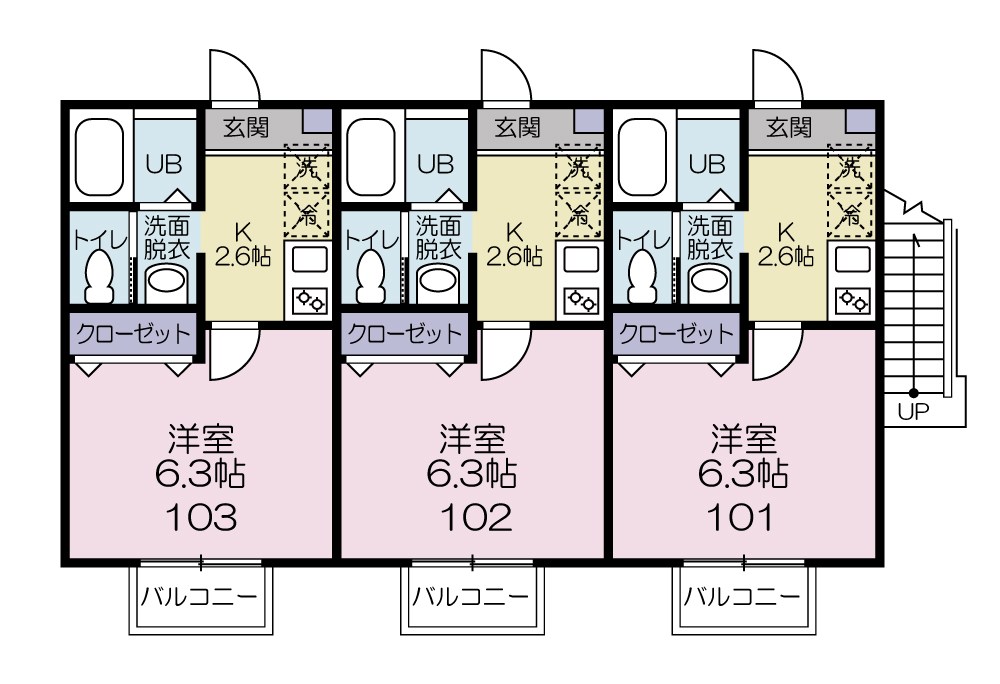 キャメル南鳩ヶ谷1丁目 間取り