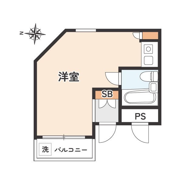 ネオハイシティ豪徳寺 間取り