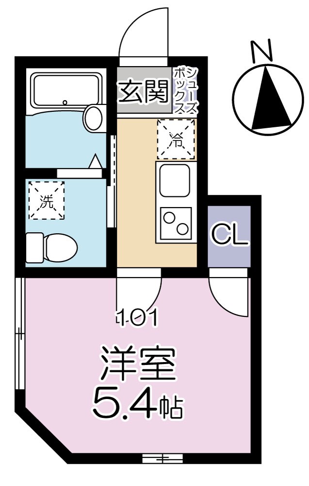 グランシャレー千住旭町 間取り