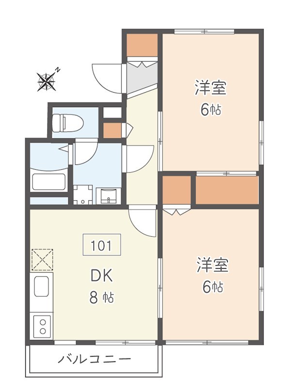 サクラハイム 間取り