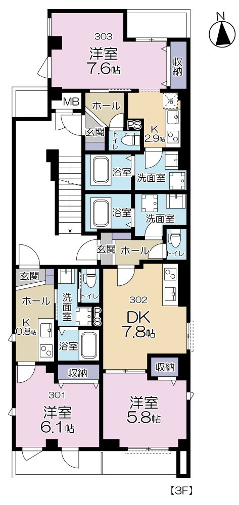 First Stage 間取り