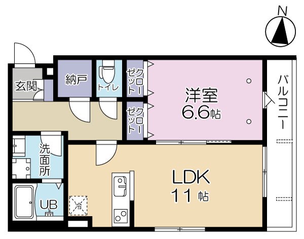 （仮称）旭区中希望が丘計画 D棟 間取り