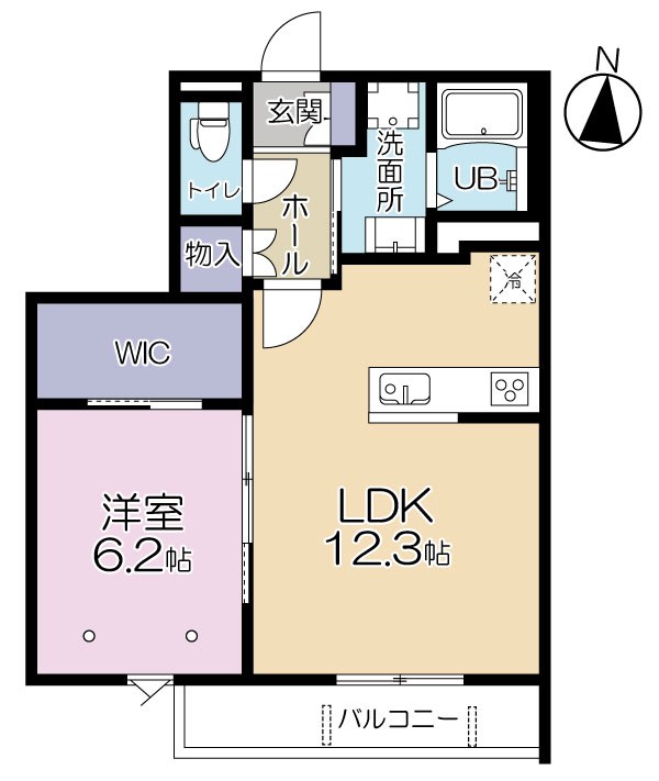 （仮称）旭区中希望が丘計画 D棟 間取り