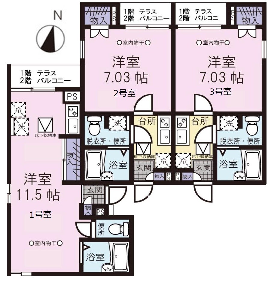 CLASSICA 間取り