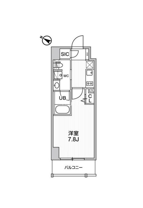 東京都中央区日本橋人形町２丁目 間取り