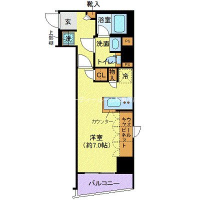 フェルクルール秋葉原 間取り