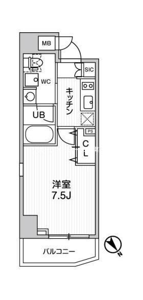 ステージファースト浅草橋Ⅲ  間取り