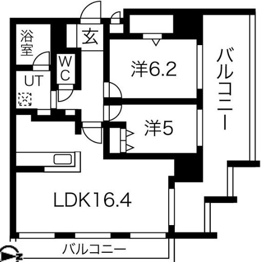 プレサンスロジェ浄心 間取り