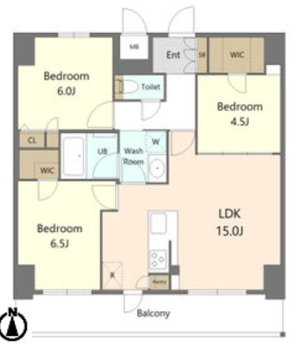 S-RESIDENCE高岳ardent 間取り