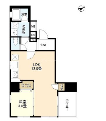 リバーレ浅草駒形 間取り