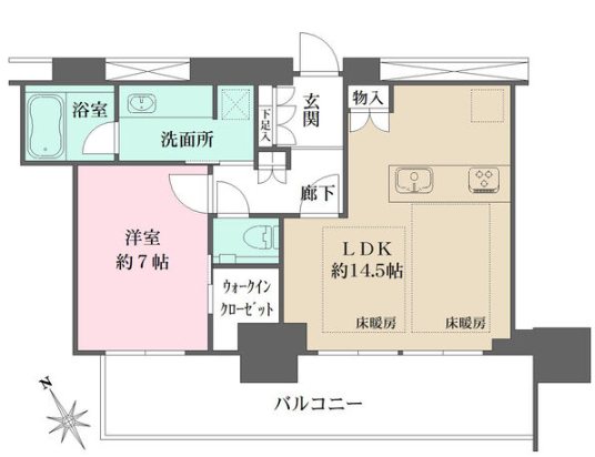 グランドメゾンThe池下ガーデンタワー 間取り