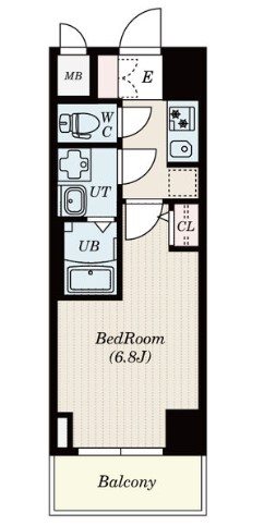 S-RESIDENCE名駅 間取り
